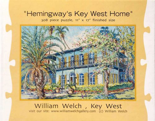 Hemingway's Key West Home Puzzle